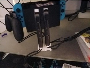joycon strap holder video games nintendo switch 3d print model - Mito3D