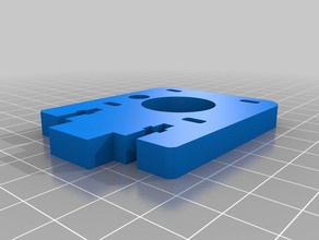 anet a8 motor mount 3d yazıcı parçaları step z ekseni zaxis 3d print model - Mito3D