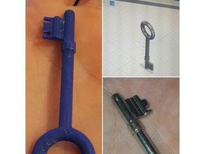 replacement key parts 3d print model - Mito3D