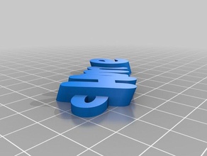 meine angepasste iamburny s v2 nach Hause Schlüsselanhänger kundengebundene 3d print model - Mito3D