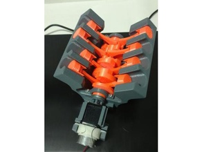 solar powered v8 desk toy automotive 3d print model - Mito3D