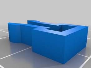 pegboard fio âncora organização clipe gancho de montagem suporte do 3d print model - Mito3D