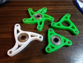 spinner varients Spielzeug & Spiele fidget hand zappeln Kreiseln hand-spinner geändert onshape 3d print model - Mito3D