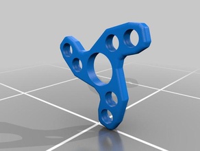hurricane spinner fidget hand toy 3d print model - Mito3D