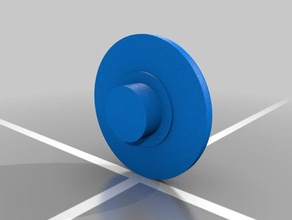 spinner caps bonés fidget giratório brinquedo merda 3d print model - Mito3D