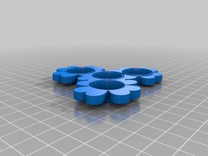 şanslı spinner oyuncaklar ve oyunlar 3d print model - Mito3D