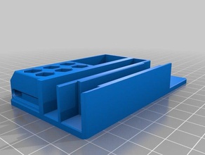 cetus3d nozzel tool holder extra compartment 3d printer accessories 3d print model - Mito3D