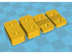 prusa i3 eje y cinturón de sujeción Impresora 3d las piezas 3d print model - Mito3D