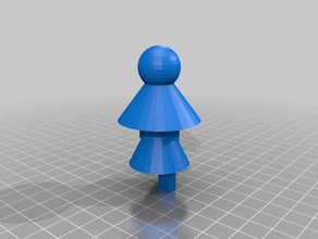 person walking 3d print model - Mito3D