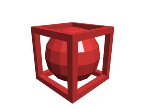esfera cubo modelleri 3d print model - Mito3D