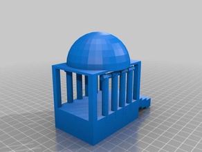 castle temple 3d print model - Mito3D