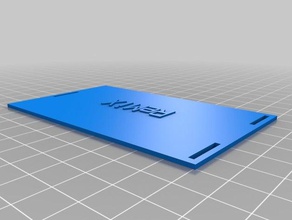 my customized magic wallet v2 - w dualstrusion printable straps accessories 3d print model - Mito3D