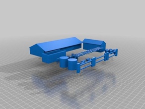 exploração agrícola edifícios e estruturas 3d print model - Mito3D