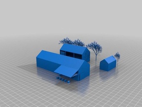 sömürü agricole binalar ve yapılar 3d print model - Mito3D