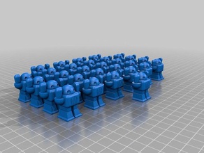 plateau complet de fabricant robots 3d print model - Mito3D