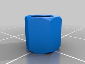 nut 45mm parts customized 3d print model - Mito3D