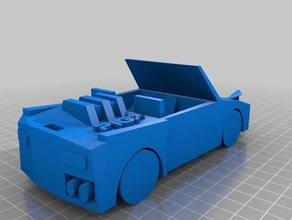 voiture L'impression 3d 3d print model - Mito3D