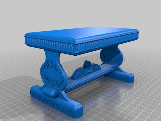 mesa elegante a arte 3D print model - Mito3D