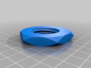 30mm spool holder nut parts customized 3d print model - Mito3D
