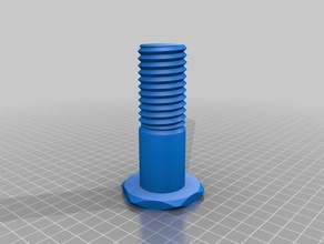 30mm spool holder parts customized 3d print model - Mito3D