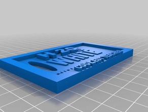 kopya ms beyaz banyo pass kızlar 3d baskı 3d print model - Mito3D