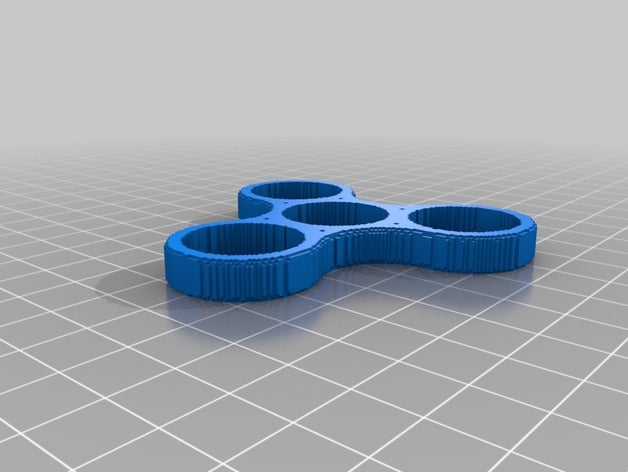 3d slash compact spinner v03 3D print model - Mito3D