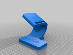 asus zenwatch 2 charging stand - fixed mobile phone 3d print model - Mito3D