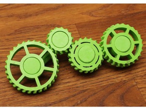 simple involute gear openscad library 3d printing tests 3d print model - Mito3D
