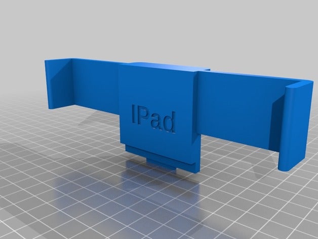 el ipad mini 4 cubierta del soporte de muelle teléfono móvil personalizado 3D print model - Mito3D