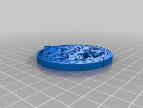 dance medal 3d printing easy use 3d print model - Mito3D