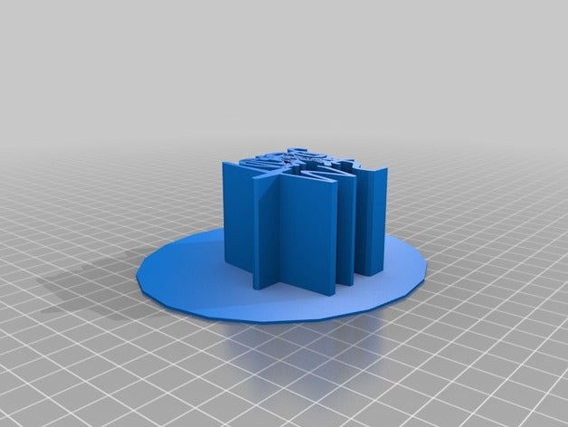Mesih tabak sanat 3D print model - Mito3D