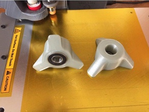 universal spool holder restrictions apply 3d printer accessories filament-spool filament spoolholder adapter roller 3d print model - Mito3D