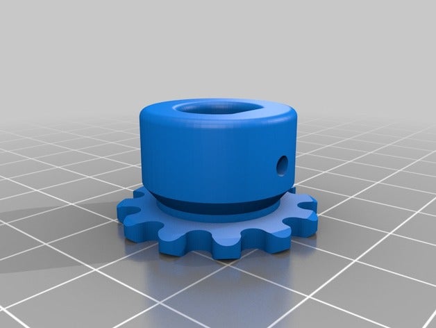 engrenagem plastificadora engineering 3D print model - Mito3D