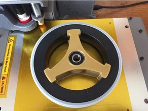 flexible filament sample spool adapter 3d printer accessories filament-spool holder spoolholder mount roller 3d print model - Mito3D