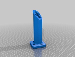 makergear m2 extended spool holder 3d printer parts 3d print model - Mito3D