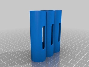 özelleştirilmiş pil tepsi elektronik 3d print model - Mito3D
