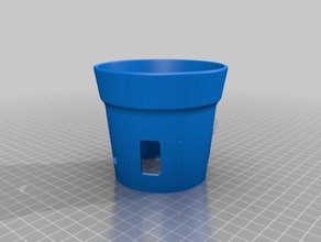 cayenne cup Halter-insert automotive holder porsche 3d print model - Mito3D