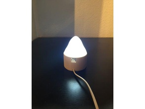 led ange de lumière la nuit les articles ménagers l'ange lampe l'éclairage veilleuse 3d print model - Mito3D