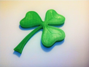 irlandais de st patrick trèfle le costume accessoires l'accessoire vert l'irlandais la feuille patricks day 3d print model - Mito3D