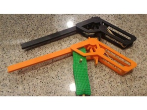 rubber band gun mechanische Spielzeuge remix semi-Automatik 3d print model - Mito3D