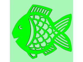fish design animali pesce wslab 3d print model - Mito3D