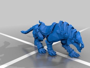 world warcraft - demon hunter class mount toys & games 3d print model - Mito3D