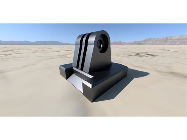 gopro tripod mount targus la fotocamera clip il monte treppiede 3D print model - Mito3D