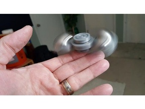 sleeping giant toys & games ball bearing spinner fidget hand 3d print model - Mito3D