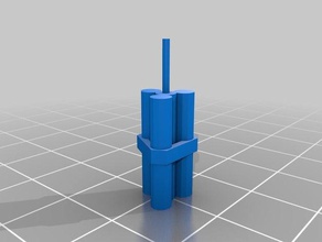 lego city dinamit mini fig figz v2 3d baskı 3d print model - Mito3D