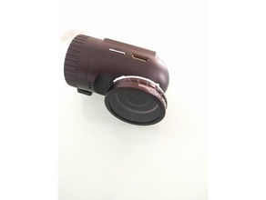 mini 0805 0801 0803 traço cam selens 36mm cpl anel adaptador câmera sensor painel de controlo montagem dashcam mini-0801 filtro placa 3d print model - Mito3D