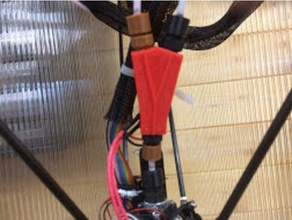 dagnall y extruder 3d printer extruders dual flux capacitor adapter adaptor 3d print model - Mito3D
