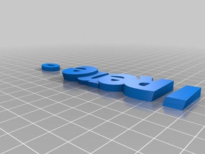irene organización personalizado 3d print model - Mito3D