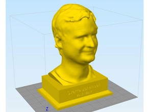 great sverre human head 3d scan sculptures 3d print model - Mito3D