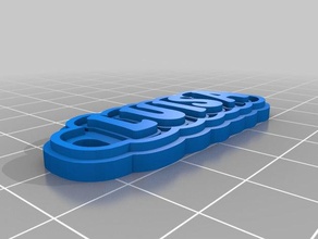 luisa Schlüsselanhänger kundengebundene 3d print model - Mito3D